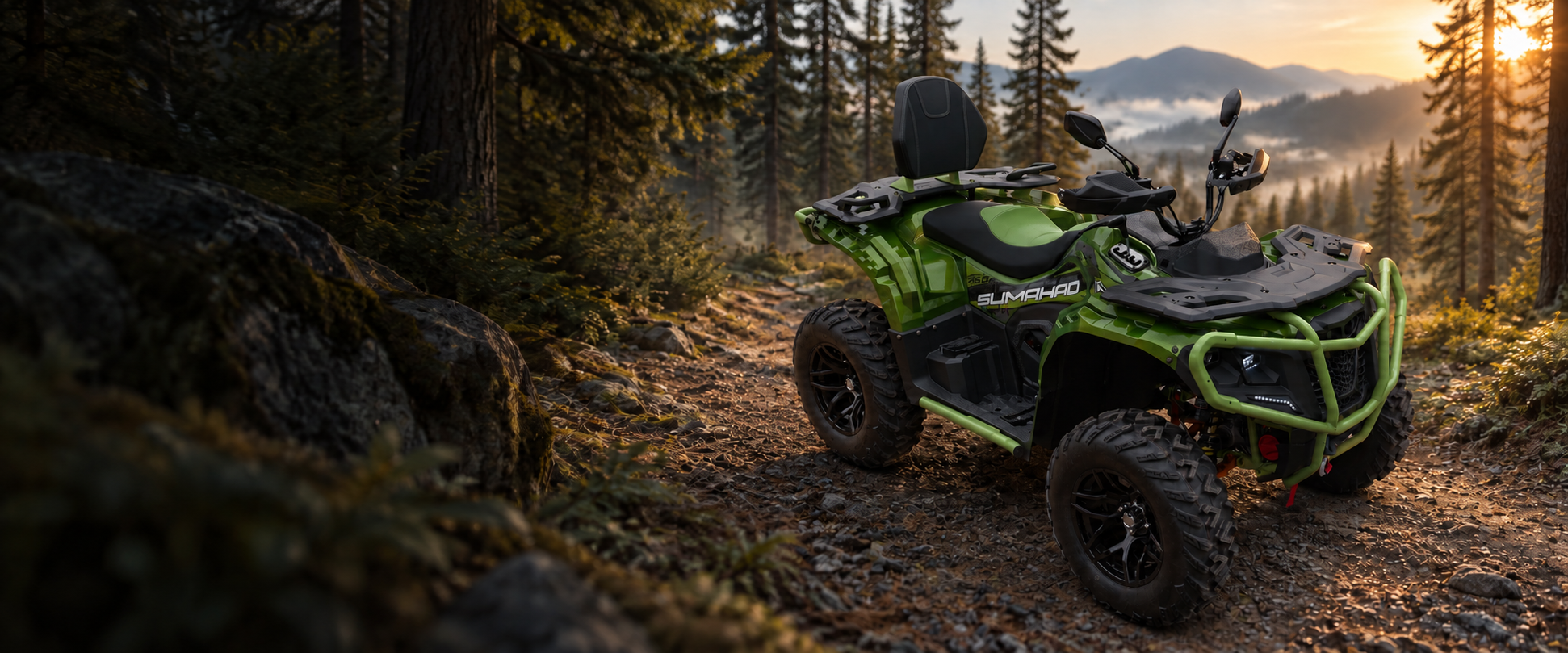 S400 on an outdoor trail
