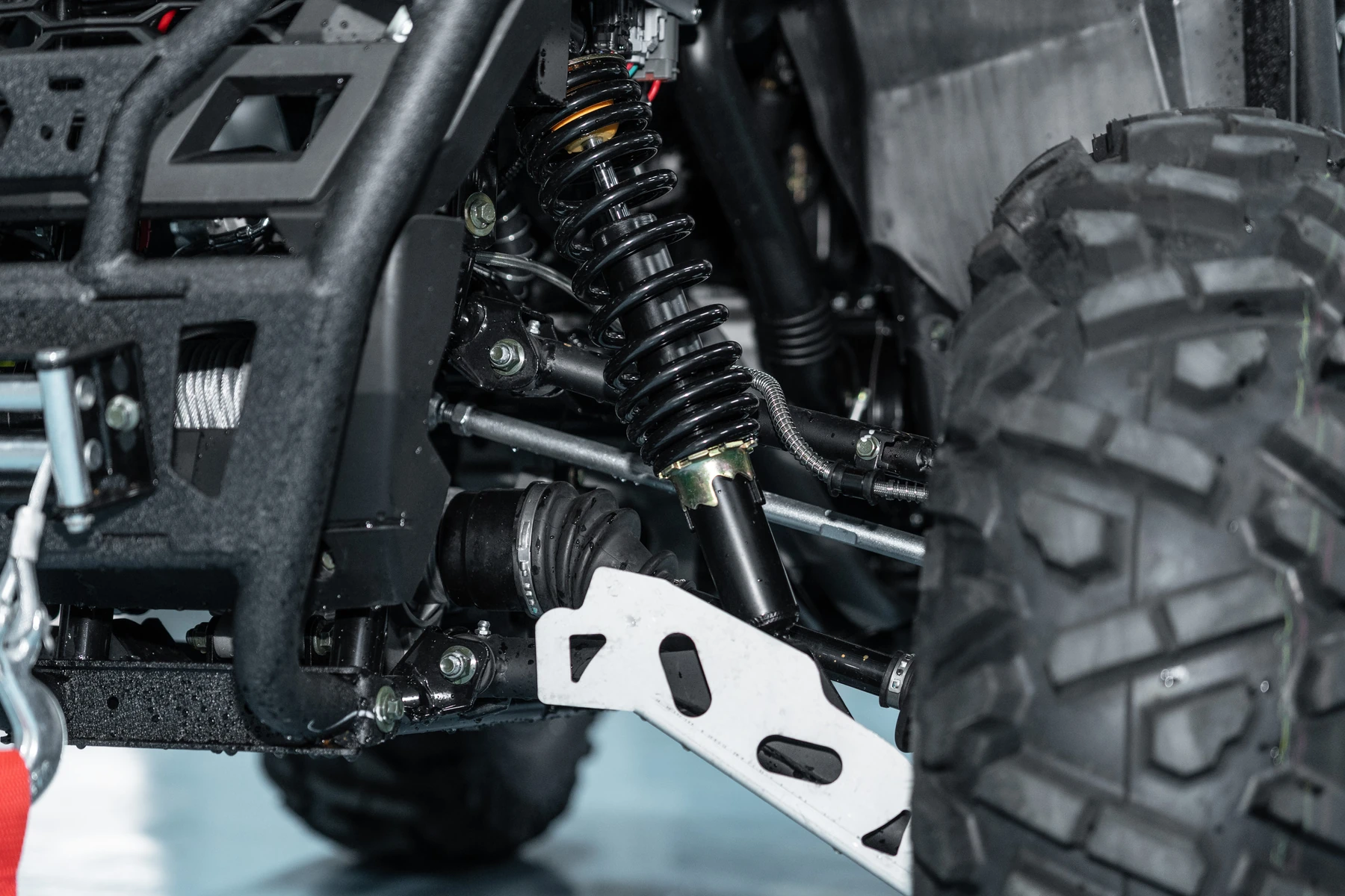 S350 — Front left suspension
