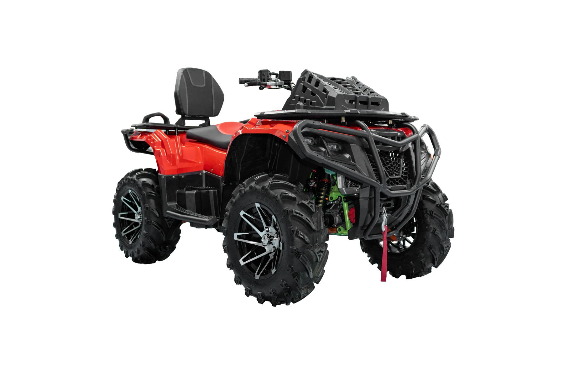 S700 — Red model · Front three-quarter view