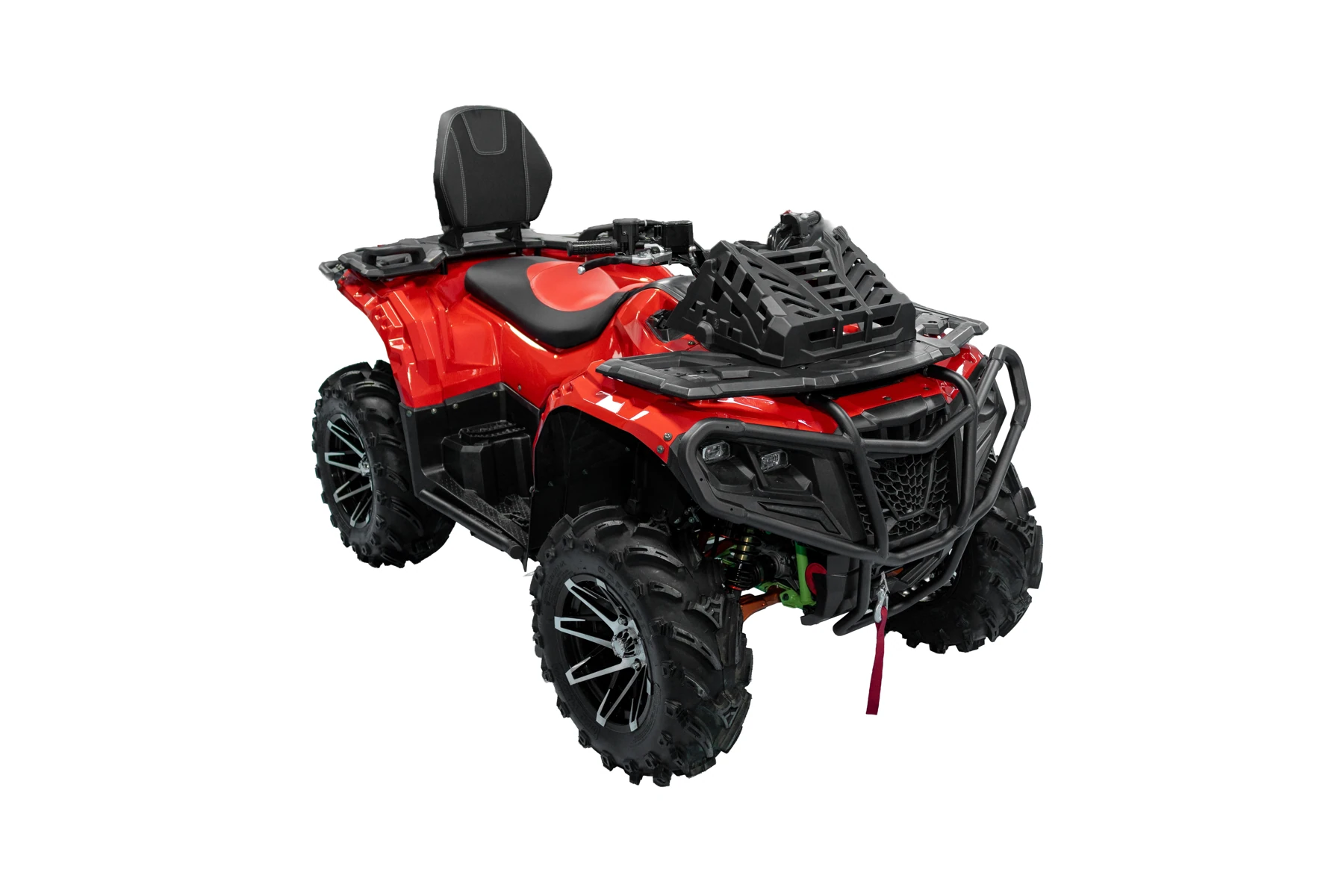S700 — Red model · Elevated front view