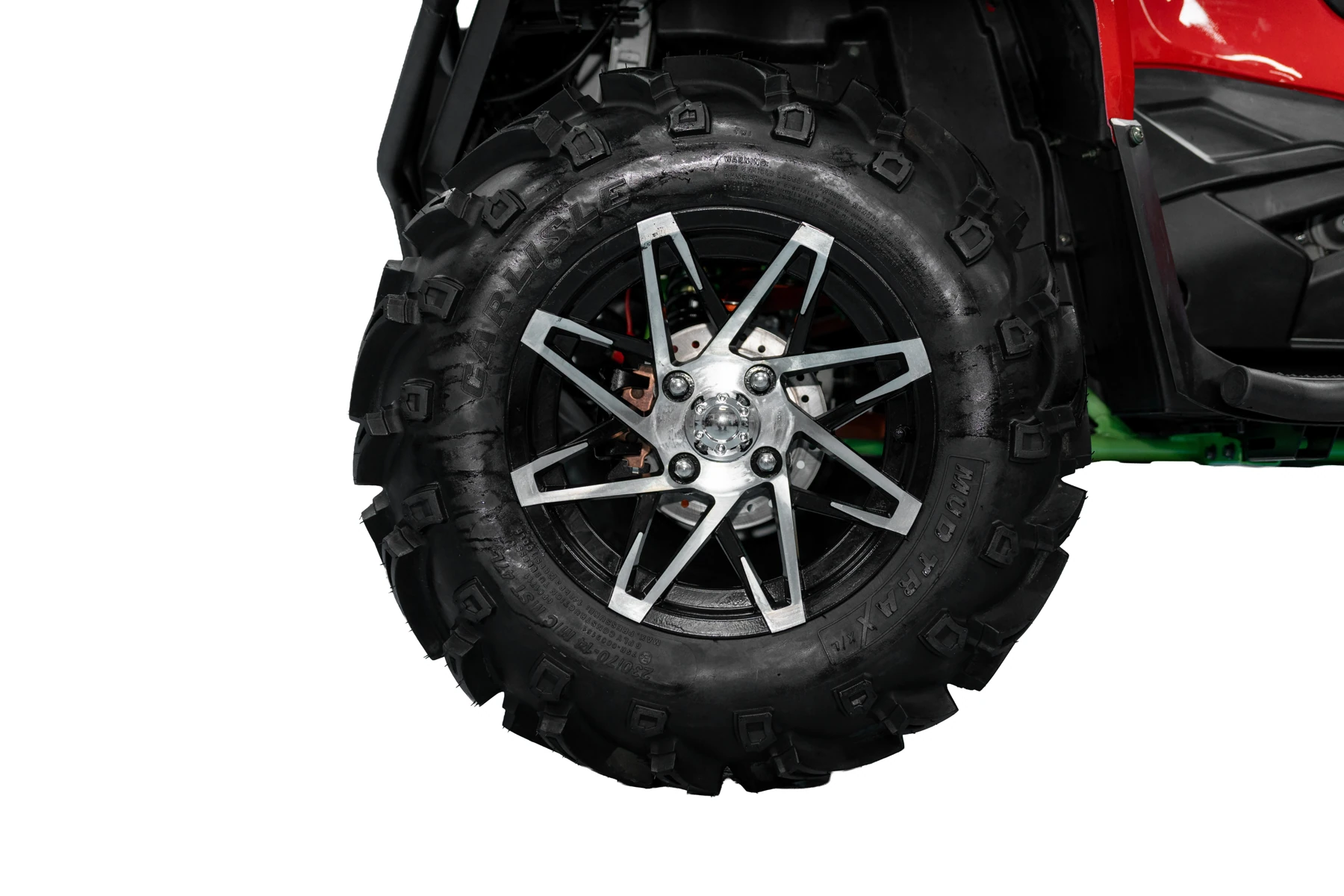 S700 — Red model · Front wheel detail