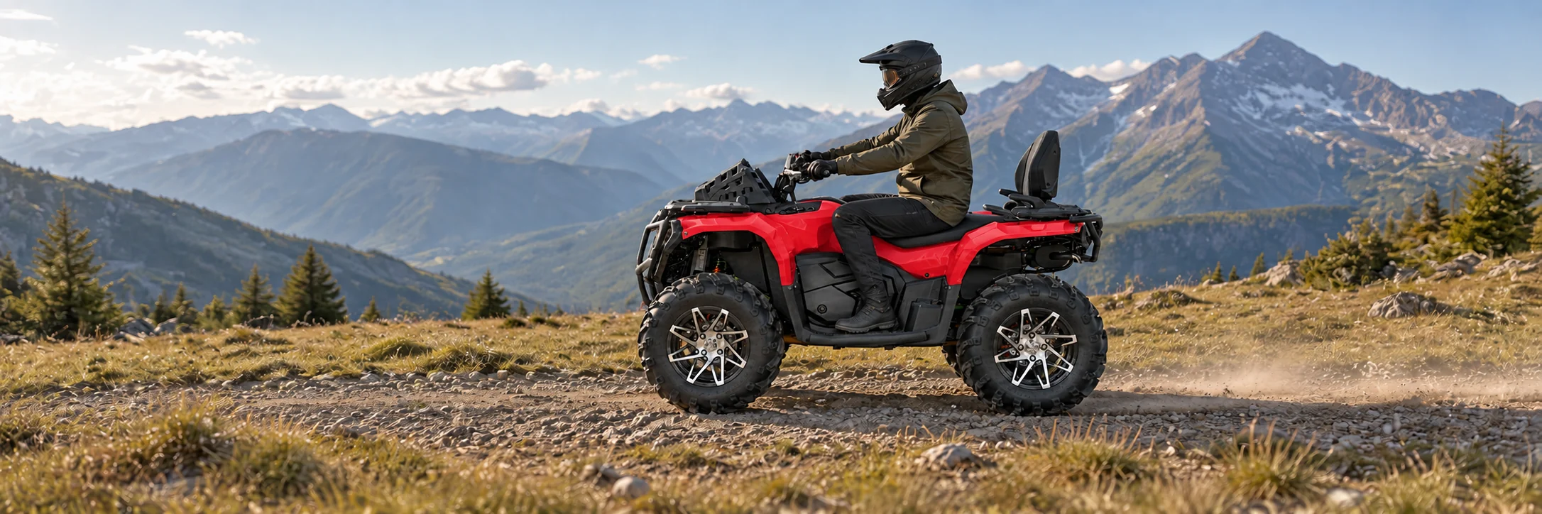 S700 on an outdoor riding route