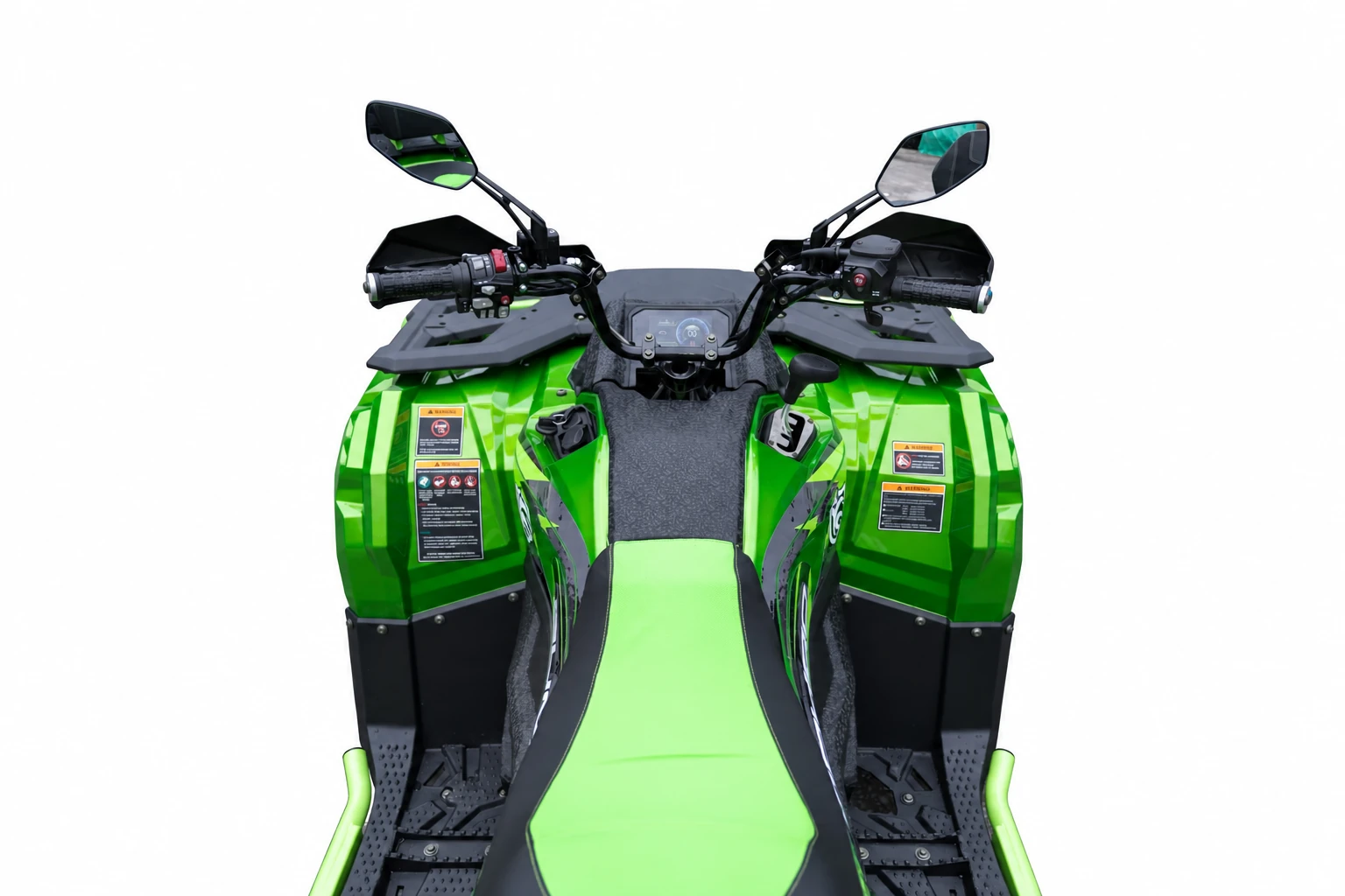 S400 rider view and controls