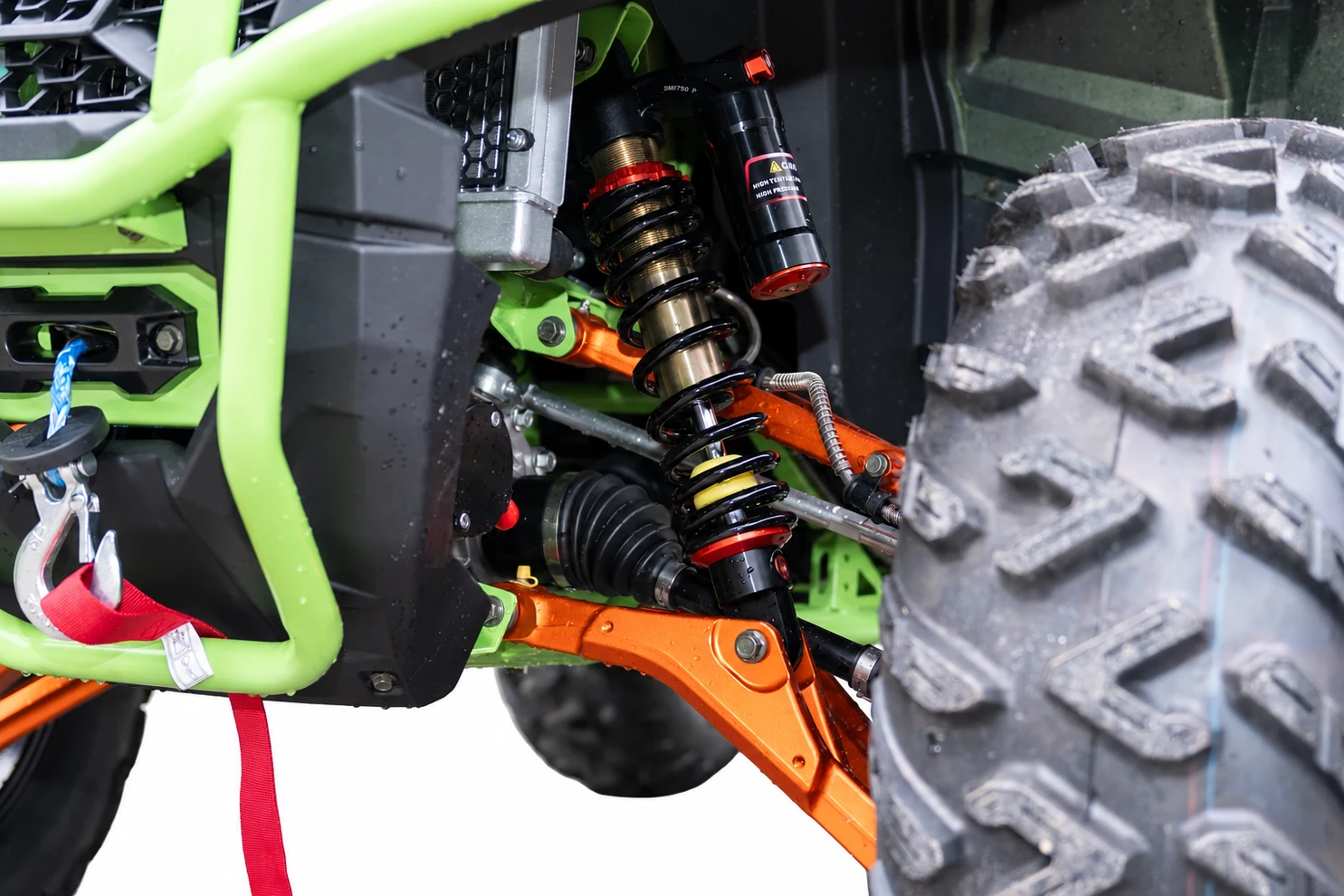 S400 — Give the wheels room to work.